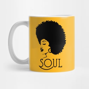 Afro Soul, vintage soul train funk vibe Mug